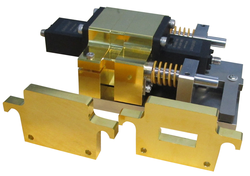 Figure: Waveguide sample holder fixture